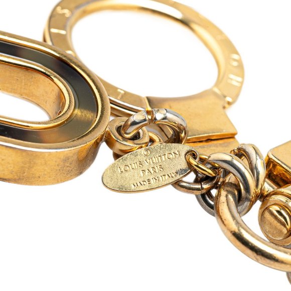 Louis Vuitton Porte-Clés Confidence Key Ring Holder M65088 Brown Gold Plated ... - Picture 4 of 6